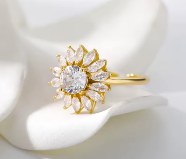 Anillo Girasol