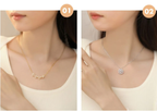 Collar Trebol de Corazones