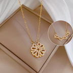Collar Trebol de Corazones